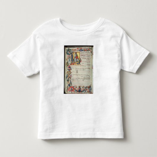 historiatedの音符のページ トドラーTシャツ (正面)