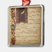 historiatedの音符のページ メタルオーナメント (左)