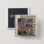 Historiatedはコンラッドを描写する「C」にIII署名します 缶バッジ (正面&裏面)