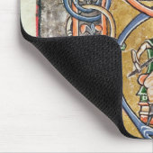 Historiatedは王を描写するデイヴィッド「B」に署名します マウスパッド (コーナー)