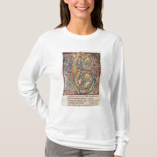 Historiatedは王を描写するデイヴィッド「B」に署名します Tシャツ