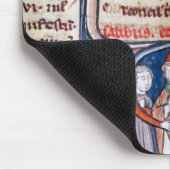 Historiatedは結婚を描写する「D」に署名します マウスパッド (コーナー)