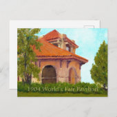 Historic 1904 World’s Fair Pavilion - St Louis ポストカード (正面/裏面)