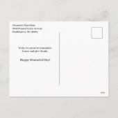 Historic Americana Proclamation Memorial Day シーズンポストカード (裏面)