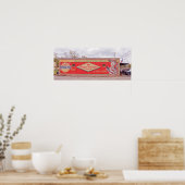 Historic Ben Wheeler Sign 24x10へようこそ ポスター (キッチン)