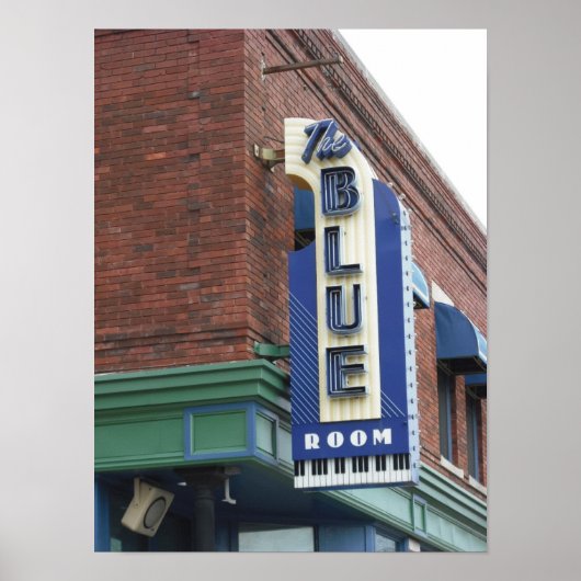 Historic Blue Room - Kansas City Poster ポスター (正面)