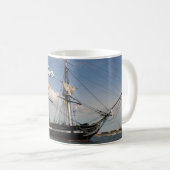 Historic Boston USS Constitution Coffee Mug Cup コーヒーマグカップ (正面右)