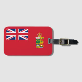 Historic Canadian Red Ensign 1871-1921  ラゲッジタグ