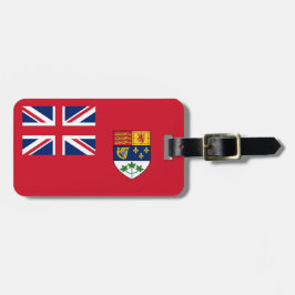 Historic Canadian Red Ensign 1921-1957 Luggage Tag ラゲッジタグ