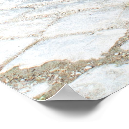 Historic Cannon on Wooden Stand ポスター (角)