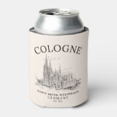 Historic Cologne Cathedral Germany Scenery 缶クーラー (缶正面)