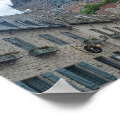 Historic district in Quebec City               ポスター (角)