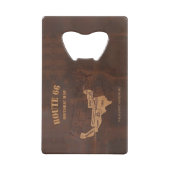 Historic Eight State Journey Highway Heritage クレジットカード栓抜き (裏面)