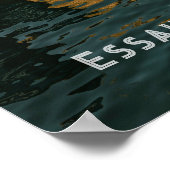 Historic Essaouira Morocco authentic travel photo  ポスター (角)