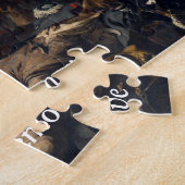 Historic French "Liberty Leading the People" 1830, ジグソーパズル (側面)