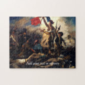 Historic French "Liberty Leading the People" 1830, ジグソーパズル (横)