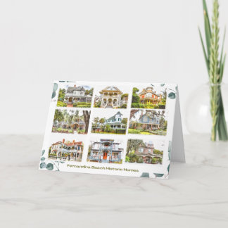 Historic Homes of Fernandina Beach 5x7 Note Card サンキューカード