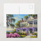 Historic House in Beaufort North Carolina ポストカード (正面/裏面)