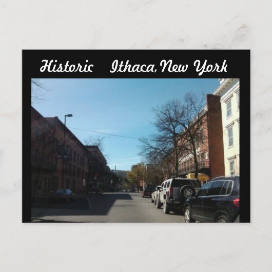 HISTORIC ITHACA、ニューヨークのポストカード ポストカード (正面)