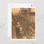 Historic Mardi Gras New Orleans 1925年の写真 ポストカード (正面/裏面)