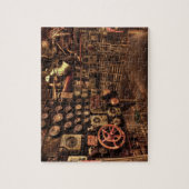 Historic Navy Battleship Engine Room ジグソーパズル (縦)