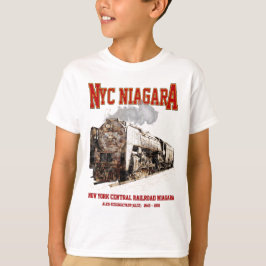 Historic NYC Niagara Train Steam Locomotive Tシャツ