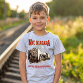 Historic NYC Niagara Train Steam Locomotive Tシャツ