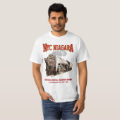 Historic NYC Niagara Train Steam Locomotive Tシャツ (正面フル)