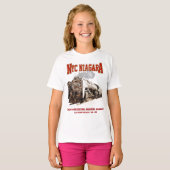 Historic NYC Niagara Train Steam Locomotive Tシャツ (正面フル)