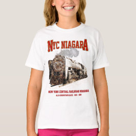 Historic NYC Niagara Train Steam Locomotive Tシャツ