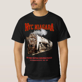 Historic NYC Niagara Train Steam Locomotive Tシャツ