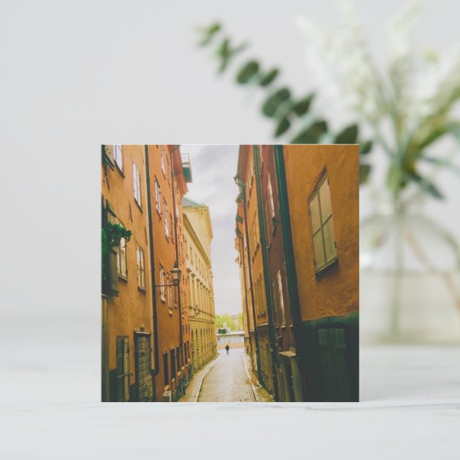 Historic old town, Gamla Stan, Stockholm, Sweden (スタンド正面)