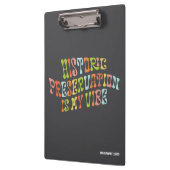 Historic Preservation is My Vibe, Preservationist クリップボード (左)