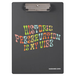 Historic Preservation is My Vibe, Preservationist クリップボード