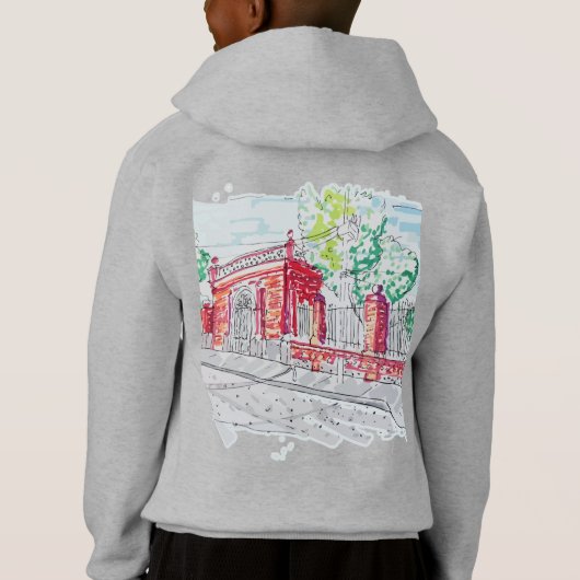 Historic Red Brick Entrance (裏面)