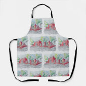 Historic Red Brick Entrance エプロン (正面)