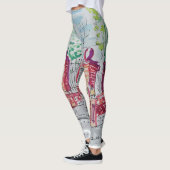 Historic Red Brick Entrance レギンス (左)