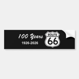 Historic Route 66 Centennial バンパーステッカー
