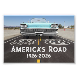 Historic Route 66 Centennial フォトプリント