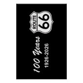 Historic Route 66 Centennial ポスター (正面)