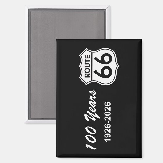 Historic Route 66 Centennial マグネット (正面/裏面)