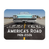 Historic Route 66 Centennial マグネット (横)