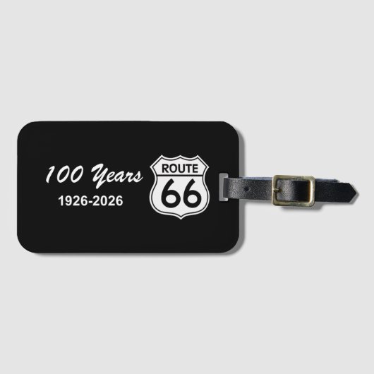 Historic Route 66 Centennial ラゲッジタグ (正面横)