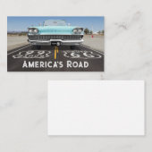 Historic Route 66 Centennial 名刺 (正面/裏面)