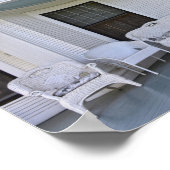 Historic Seelye Mansion Abilene，カンザスポーチ ポスター (角)