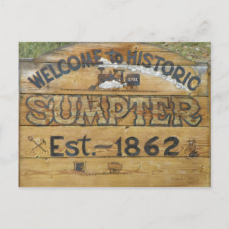 Historic Sumpter Estへようこそ。to 1862 ポストカード