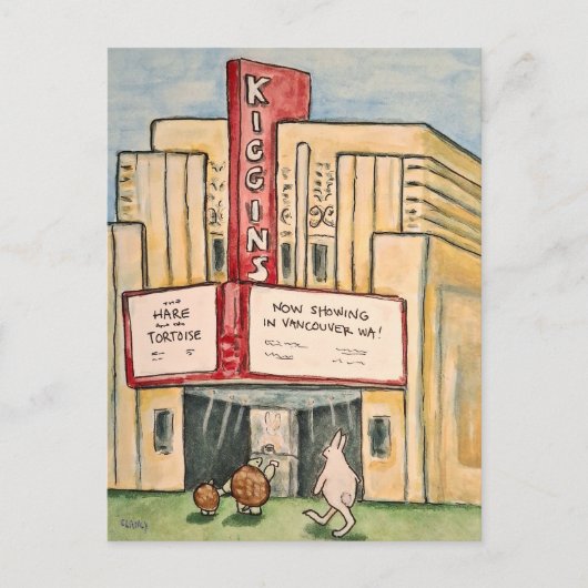 Historic Theater Vancouver WA ポストカード (正面)