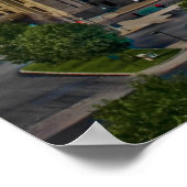 Historic Union Station – カンザスシティポスタープリント ポスター (角)