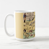 Historic Williamsburg Map Mug コーヒーマグカップ (左)