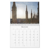Historic York 2026 calendar カレンダー (3月 2026)